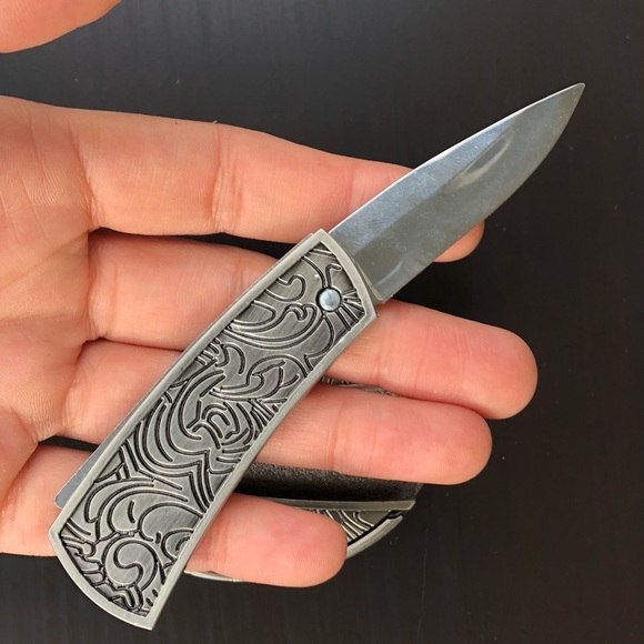 Skull belt buckle removable cowboy silver men - Picture 7 of 7